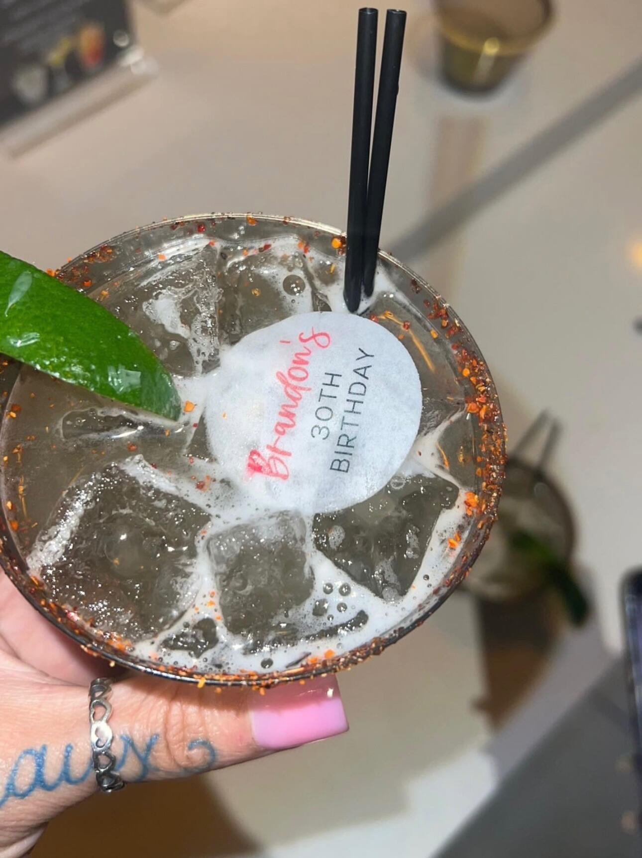 Custom Drink Toppers